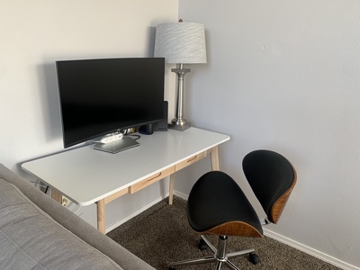 Workstation in Living Room