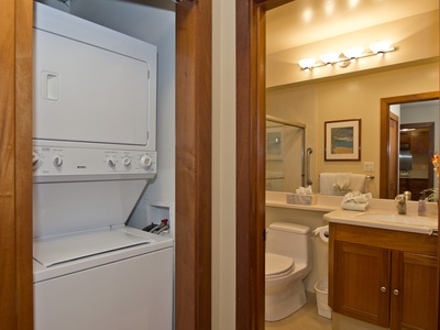Guest Bathroom and Laundry