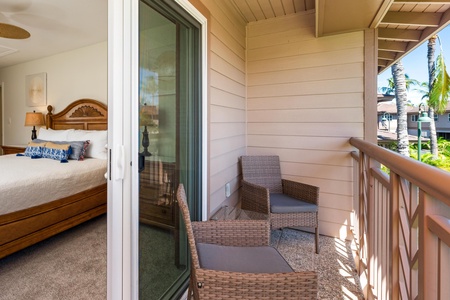 Covered lanai off primary bedroom