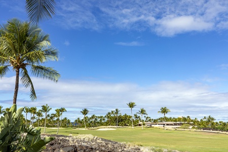 Beautiful golf course views.