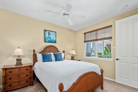 Guest Bedroom with queen bed
