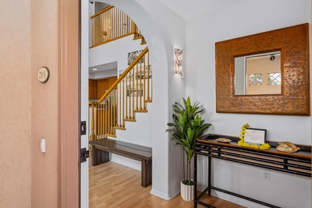 Entryway to property.