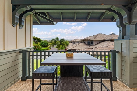 Covered lanai off primary bedroom
