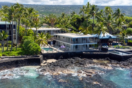 Oceanfront property with scenic rocky shoreline