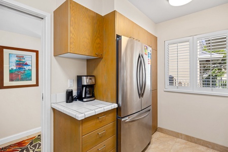 Your kitchen features everything a chef may need to make memorable island meals.