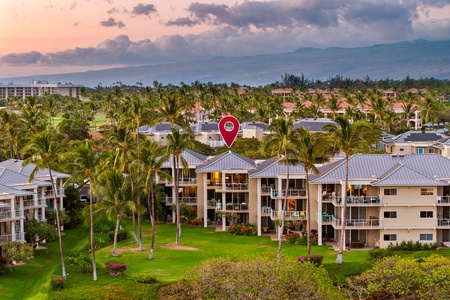 This resort property offers easy access to nearby beaches and mountain scenery.