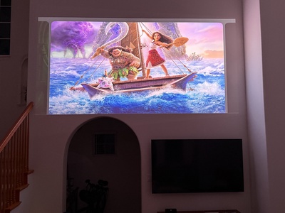 140" Projector Screen!