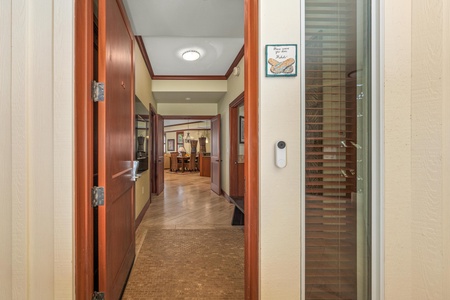 Step through the front door into warm wood tones and polished floors that lead you straight into your home away from home. The thoughtful layout flows naturally from entry to gathering spaces, inviting you to settle in and unwind.