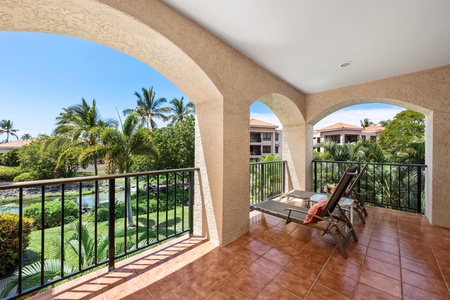 Unwind on your private terrace with tropical garden views, where morning coffee and evening relaxation feel like pure paradise.