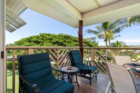 Covered lanai with BBQ