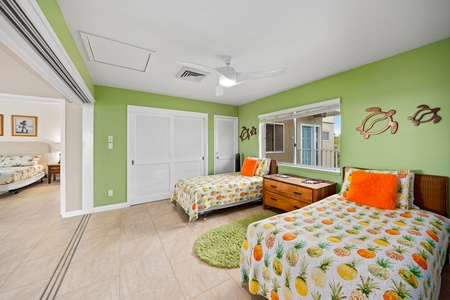 Step into your island-inspired retreat, perfect for your family's vacation.