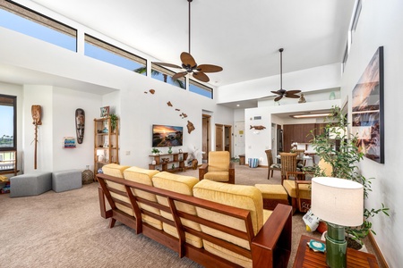 Spacious living area