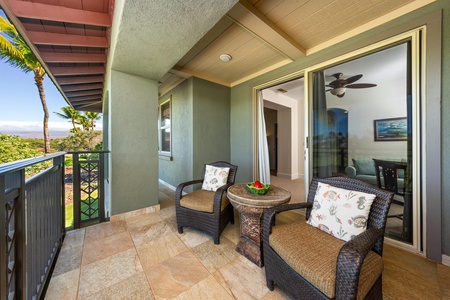 Covered lanai off primary suite
