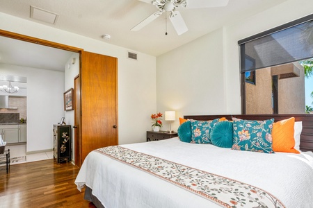 Guest bedroom with King bed