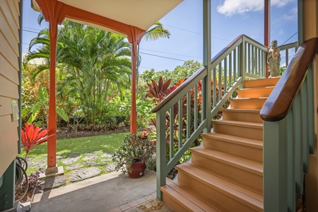 Stairway to Main House