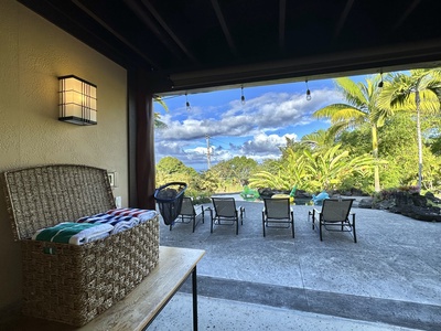 Downstairs patio