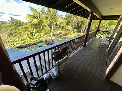 Patio gym view