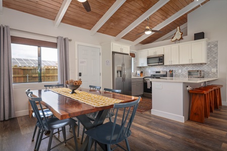 Main Kitchen and Dinning Room