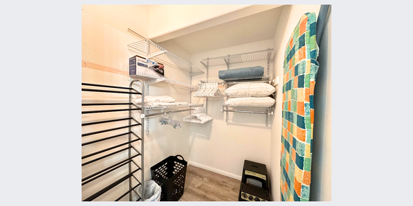 Master Bedroom Storage Closet