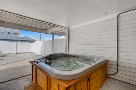 Private Hot Tub #1 - Under Building Unit A