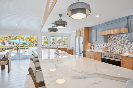 Kitchen - Bar Seating