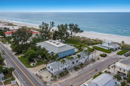 Aerial View Of Triplex -  Steps From The Beach