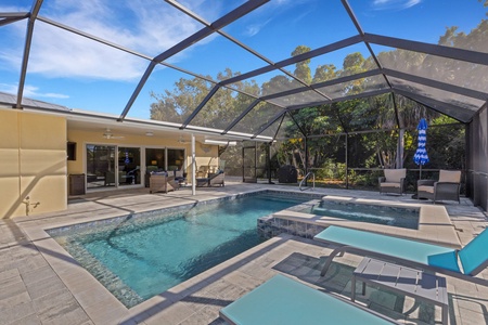 Pool and Outdoor Living Area