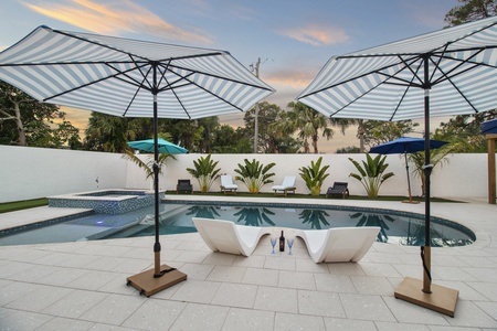 Evenings Poolside