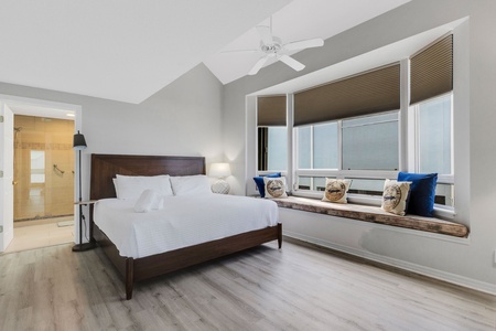 Master Bedroom King Bed - Unit A