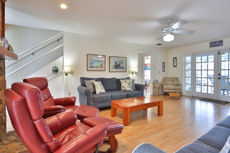 Family room as you enter the house from the front door