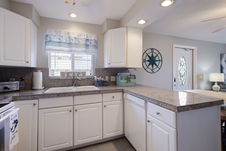 Kitchen - Fully stocked kitchen to enjoy home cooked meals