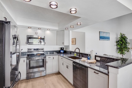 Kitchen - Fully Stocked