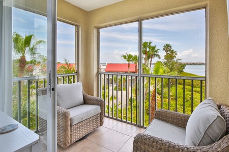 Balcony off Master Bedroom With View