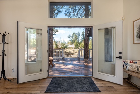 View to back deck