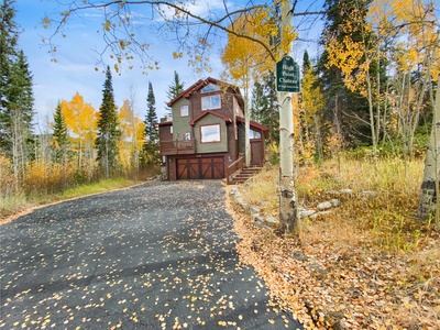 Long driveway leading to the private home