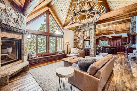 Spacious Living Room with Abundant Sunshine and Elegant Flow