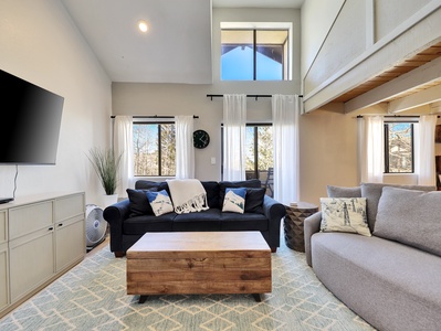 Bright and spacious living room