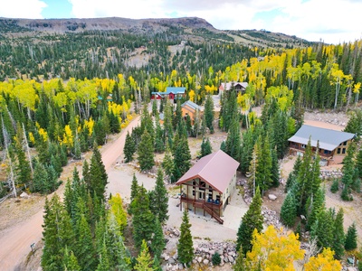 Areal View Aspen Lodge