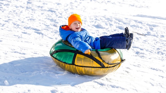 Tubing at Brian Head Resort