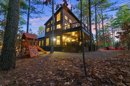 Endless fun with a great playset outside