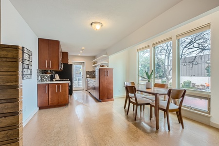 Kitchen and dinning area