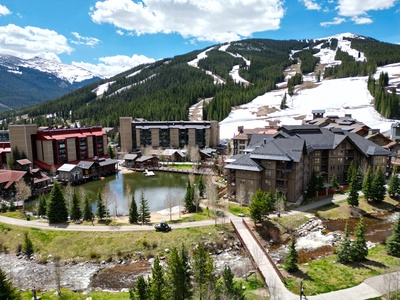 A bridge offers easy access into Center Village.