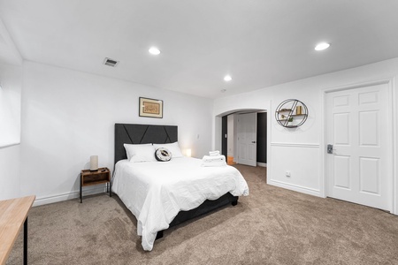 Bright and Spacious Second Bedroom with Cozy Queen Bed