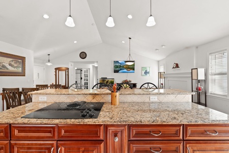 Kitchen stove and utensils