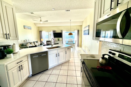 New countertops in Kitchen