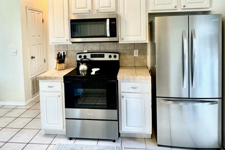 New Stainless Steel Appliances