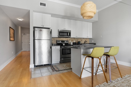 Kitchen/Bar Area.