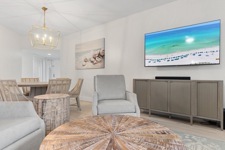 Coastal charm shines with soft hues, beachy textures, and relaxing Emerald Coast vibes throughout.