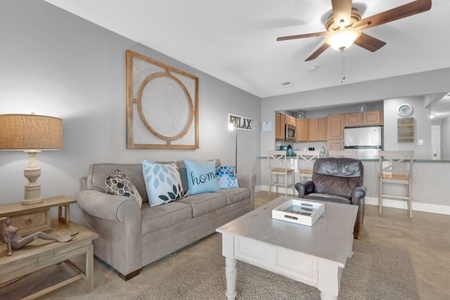 Living room with comfortable furniture.