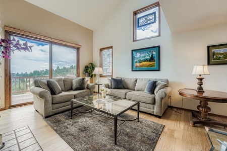 And a spacious living space for your comfort.